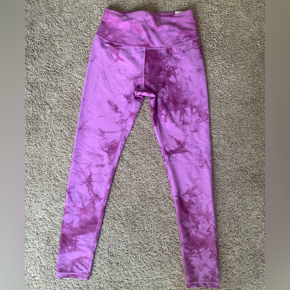 Calia high rise 7/8 leggings, purple, size small, NWT